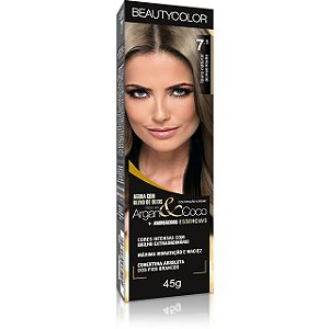 Coloração Individual 7.1 Louro Natural Acinzentado - Beauty Color