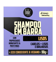 Shampoo em Barra Lisos 90g - Lola Cosmetics