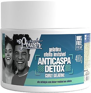Gelatina Anticaspa Detox Curly Gelatine 400g - Soul Power