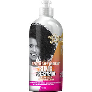 Creme De Pentear Bomb Crescimento Big Curly Cream 500ml - Soul Power