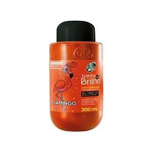 Banho de Brilho Flamingo 300ml - Kamaleão Color