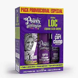 Kit Curl Clump (Tesourinha) Técnica LOC - Soul Power