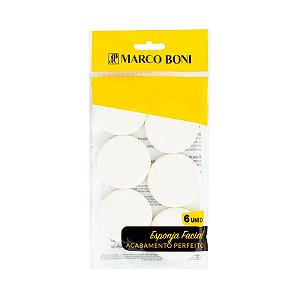 Conjunto de Esponjas para Limpeza Facial 8404  - Marco Boni