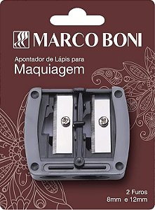 Apontador De Lápis Para Maquiagem 2 Furos 8411B - Marco Boni