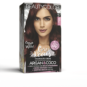 Coloração Kit 5.5 Castanho Acaju - Beauty Color