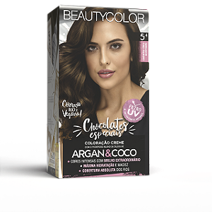 Coloração Kit 5.4 Castanho Claro Acobreado - Beauty Color