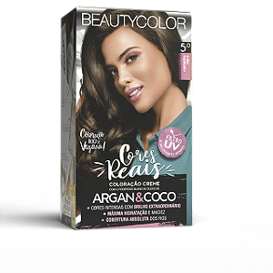 Coloração Kit 5.0 Castanho Claro - Beauty Color