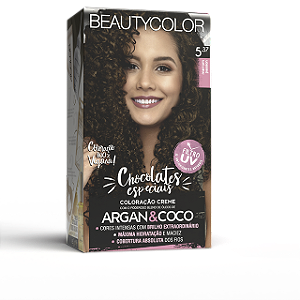 Coloração Kit 5.37 Marrom Passion - Beauty Color