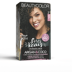 Coloração Kit 3.0 Castanho Escuro - Beauty Color