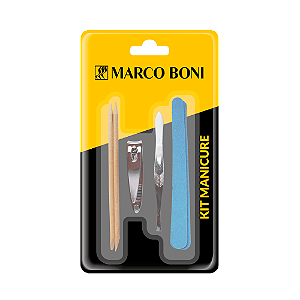 KIT C/ 7 itens de Manicure 6150B - Marco Boni