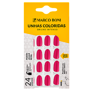 Unhas Postiças Almond Rosa 9725 - Marco Boni