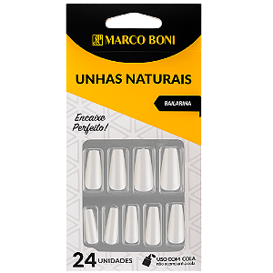 Unhas Postiças Naturais Bailarina 9719 - Marco Boni