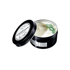 Vela Perfumada Aluminio Quartzo Verde-Cascas e Folhas 90g