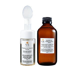 Kit Espuma de Limpeza Facial