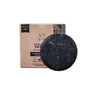 Shampoo em Barra Purificante, Fortalecedor e Limpeza Profunda