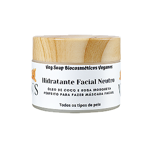 Hidratante Facial Neutro de Rosa Mosqueta 50g