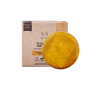 Shampoo em Barra Hidratação Profunda, Brilho e Maciez