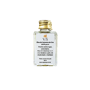 Óleo Vegetal Semente de Uva 30ml