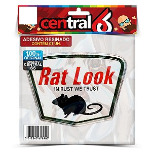 Adesivo Resinado Marca - Rat Look