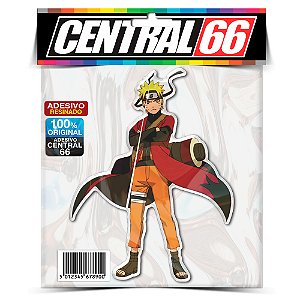Adesivo Resinado Desenho Naruto - Correndo Esfera Azul - Central 66