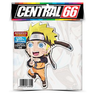 Adesivo Resinado Desenho Naruto - Shipuden Equipe 4 personagens - Central 66