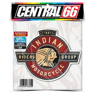 Adesivo Resinado Indian Riders Group
