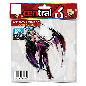 Adesivo Jogo DarkStalkers Mulher de Asas Morcego Resinado