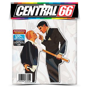 Adesivo Resinado Jogo Bully - Diretor Brigando