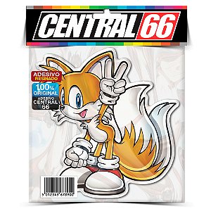 Adesivo Resinado Redondo Sonic Correndo - Central 66