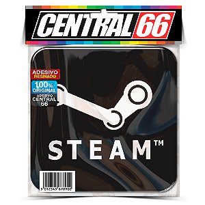 Adesivo Resinado Steam - Logo