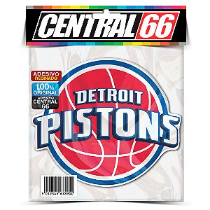 Adesivo Resinado Time - Detroit Pistons