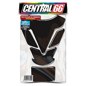 Tankpad Universal Cor M1 - Preto Total Adesivo Protetor Resinado