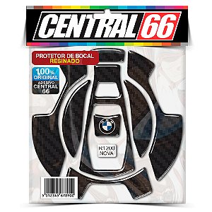 Protetor de Bocal BMW R1200GS 2020 Carbono Adesivo Resinado