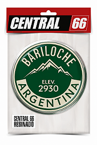 Adesivo Resinado Bariloche Argentina -10cm