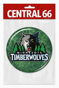 Adesivo Minnesota Timberwolves Resinado NBA