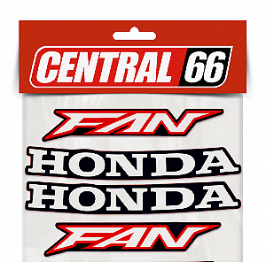 Kit Faixas De Adesivos Completo Honda Cg Fan