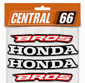 Kit Faixas De Adesivos Completo Honda Bros