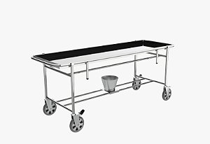 Carro Para Transporte Cadáver Sem Cobertura - Salutem