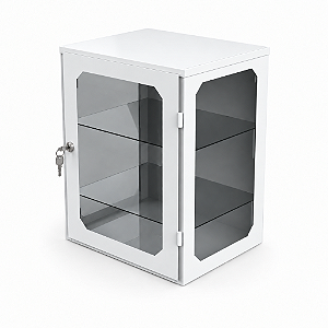 Armário Vitrine De Parede 1 Porta - Salutem