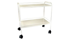 Carro para Curativo Simples em Pintura Epóxi - Salutem