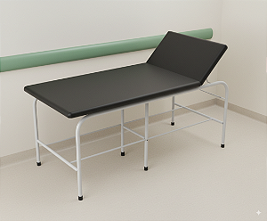 Maca/Mesa Para Massagem com Estrutura em Pintura Epóxi para Obeso - Salutem