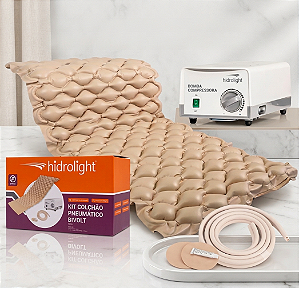 Colchão Pneumático Anti Escaras Bivolt com Bomba - Hidrolight