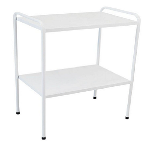 Mesa Auxiliar 60x40x80 Com Varanda e Ponteira Remanufaturado - Salutem