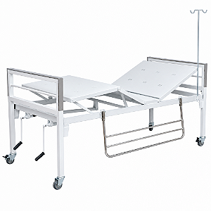 Cama Hospitalar Fowler Semi-Luxo c/ Grades S-0210 - Salutem