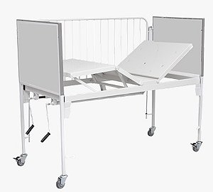 Cama Hospitalar Fowler Infantil Luxo - Salutem