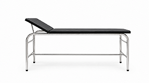Maca/Mesa Para Massagem com Estrutura em Aço Inox - Salutem