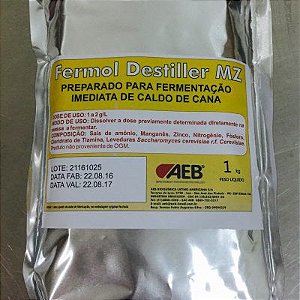 Levedura Fermento Pacote de 1 Kg - Fermol Destiler MZ