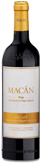 Macán Rioja 2016 (Vega Sicilia & Rothschild)  RP-94 Pts
