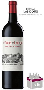 Kit C/06 Grfs - Les Tours de Laroque Saint-Emilion Grand Cru 2019 JS-91Pts