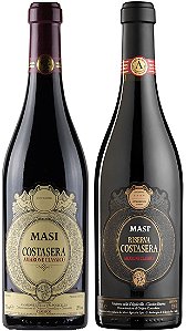 Kit Amarone Masi Costasera Classico e Riserva - 2 Garrafas